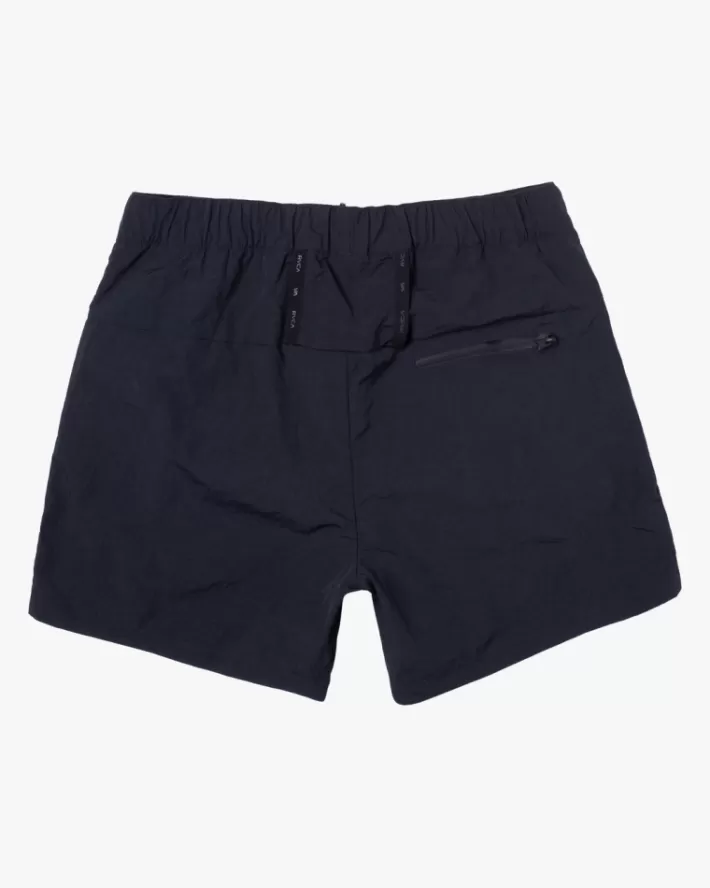 RVCA Calções Outsider Packable Elastic Walkshorts 17" Masculino | KYIXNL-672< Calções