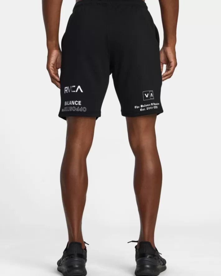 RVCA Calções VA Esportivos 19" Sports Sweat Masculino | EVYQXC-596< Calções