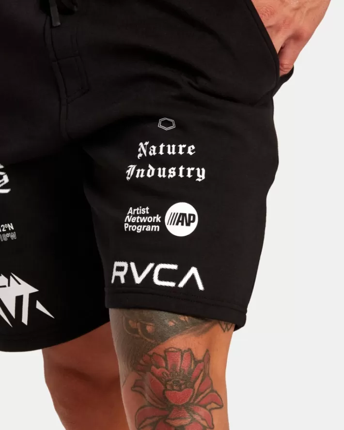 RVCA Calções VA Esportivos 19" Sports Sweat Masculino | EVYQXC-596< Calções