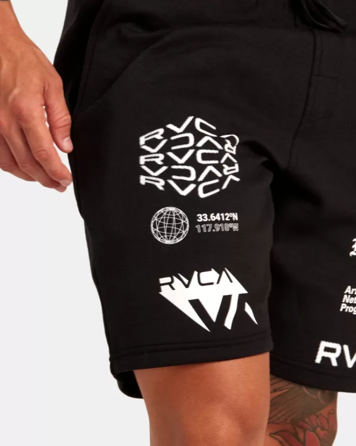 RVCA Calções VA Esportivos 19" Sports Sweat Masculino | EVYQXC-596< Calções