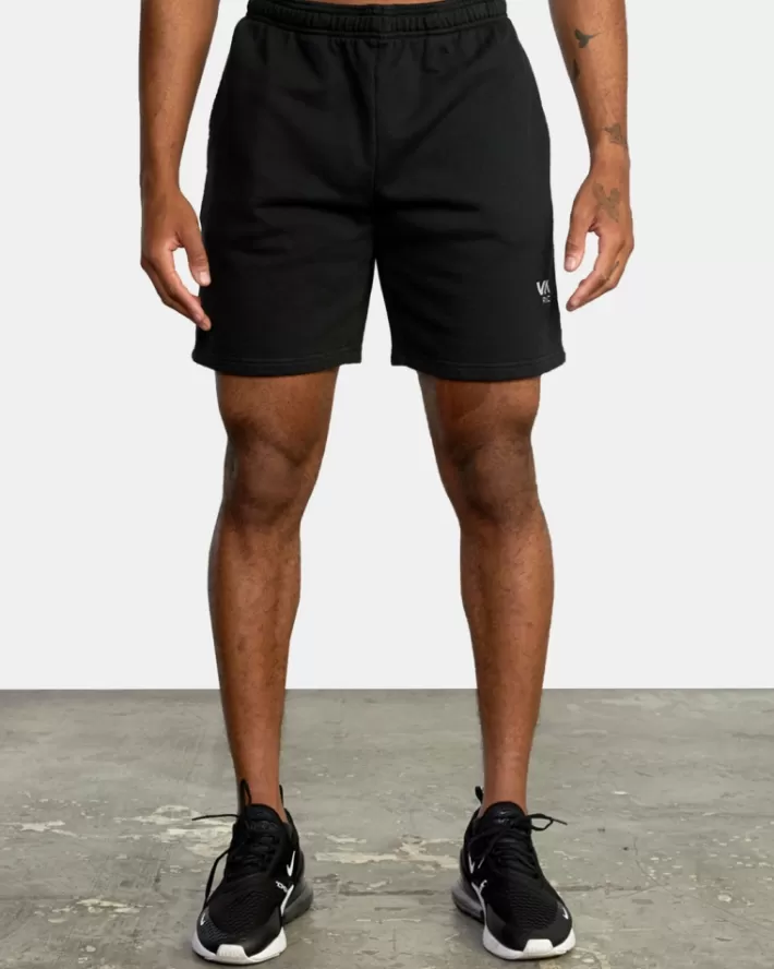 RVCA Calções VA Essential Sweatshorts 18" Masculino | OATCHR-704< Calções