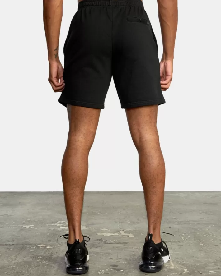 RVCA Calções VA Essential Sweatshorts 18" Masculino | OATCHR-704< Calções