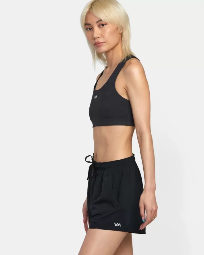 RVCA Calções VA Essential Yogger Esportivos 12" Feminino | AUOTGP-106<MULHER Calções