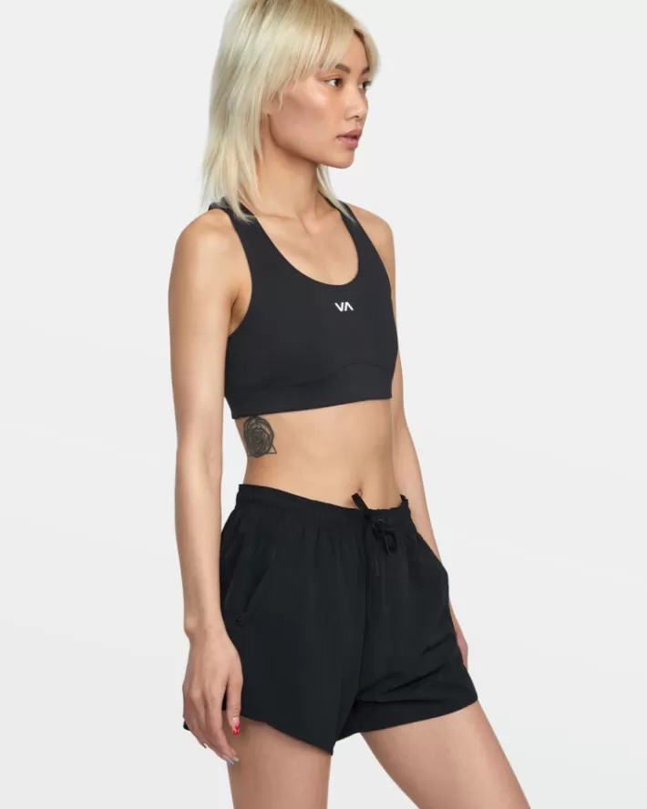 RVCA Calções VA Essential Yogger Esportivos 12" Feminino | AUOTGP-106<MULHER Calções