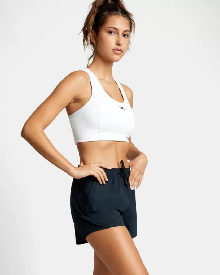 RVCA Calções VA Essential Yogger Workout 3" Feminino | DWMPJF-892<MULHER Calções
