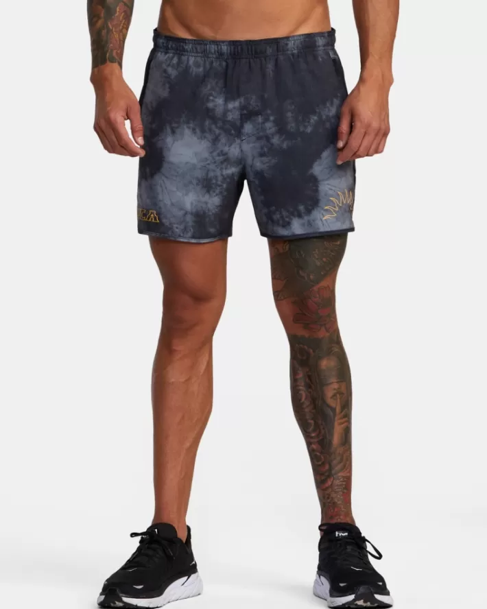 RVCA Calções Yogger Elastic Corrida 15" Masculino | NOLBTR-587< Calções