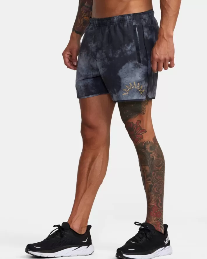RVCA Calções Yogger Elastic Corrida 15" Masculino | NOLBTR-587< Calções