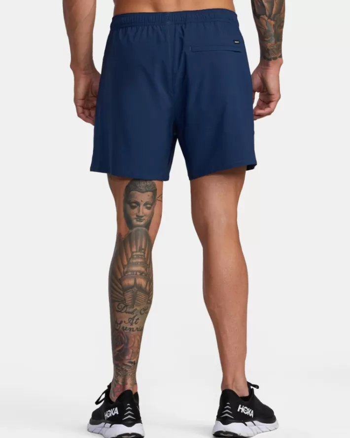 RVCA Calções Yogger Jogger Elastic Corrida 15" Masculino | YAPRVK-457< Calções