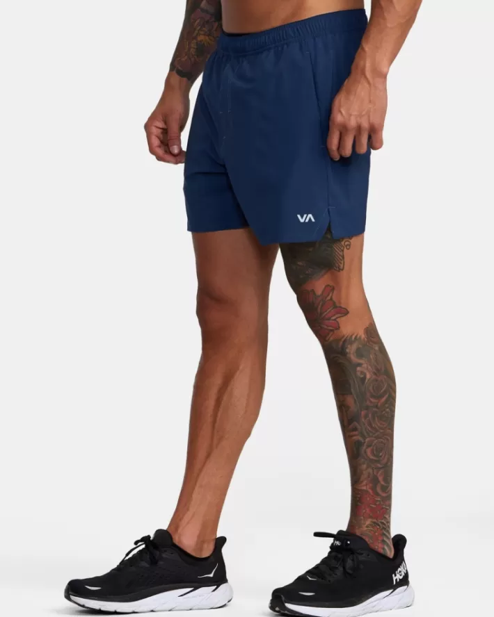 RVCA Calções Yogger Jogger Elastic Corrida 15" Masculino | YAPRVK-457< Calções