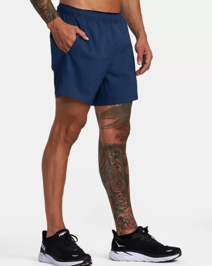 RVCA Calções Yogger Jogger Elastic Corrida 15" Masculino | YAPRVK-457< Calções