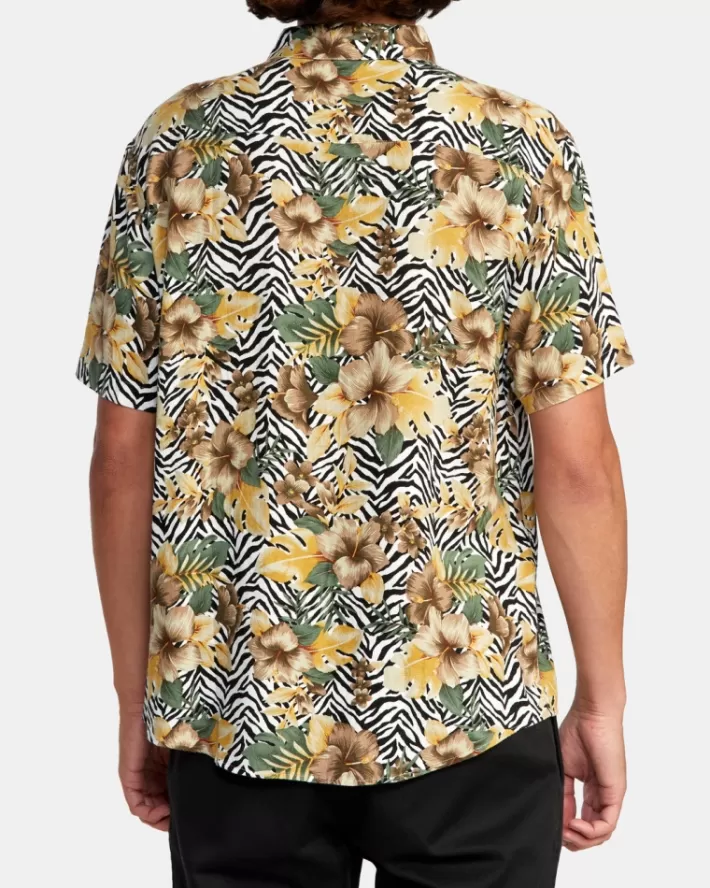 RVCA Camisas Cabana Sleeve Masculino | MKYTDB-275< Camisas