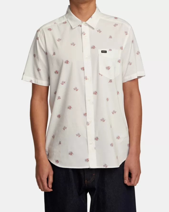 RVCA Camisas Morning Glory Sleeve Masculino | OEYXAM-962< Camisas
