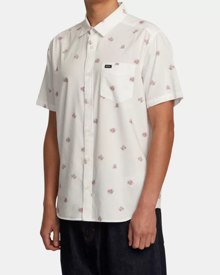 RVCA Camisas Morning Glory Sleeve Masculino | OEYXAM-962< Camisas