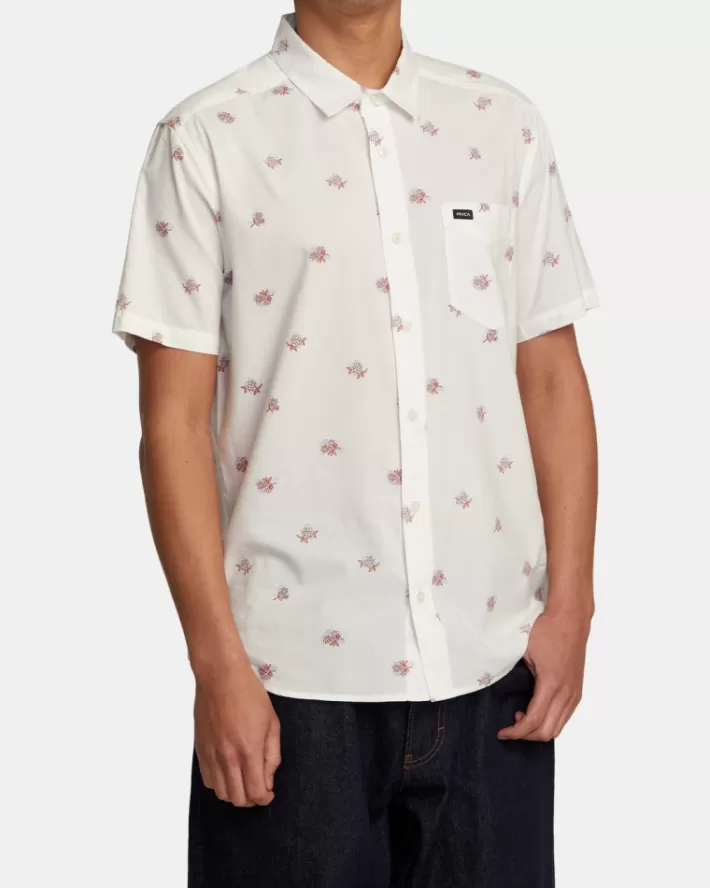 RVCA Camisas Morning Glory Sleeve Masculino | OEYXAM-962< Camisas