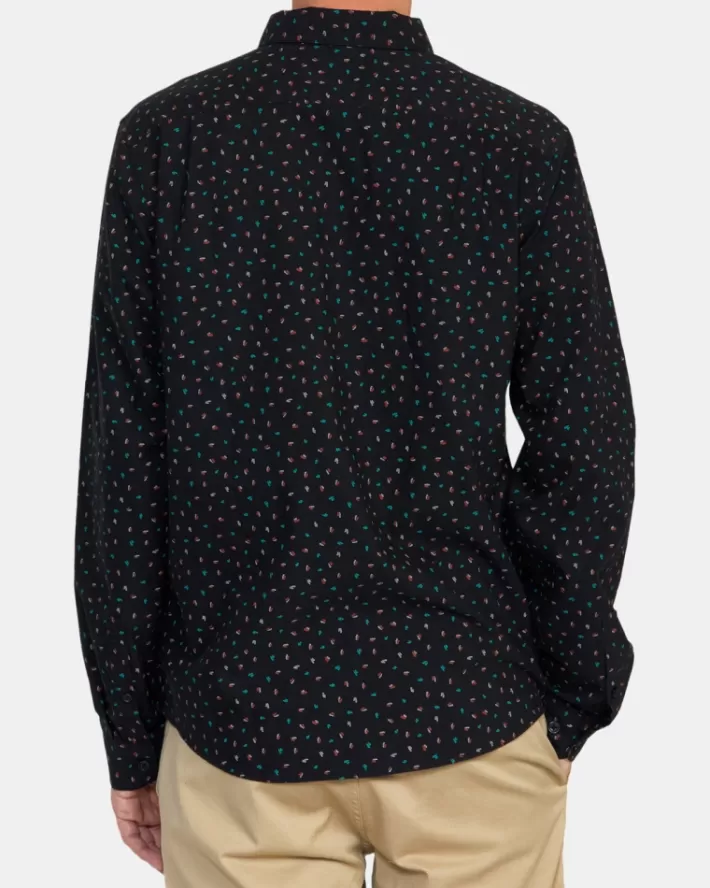 RVCA Camisas That'll Do Printed Long Sleeve Masculino | ONMQPI-541< Camisas