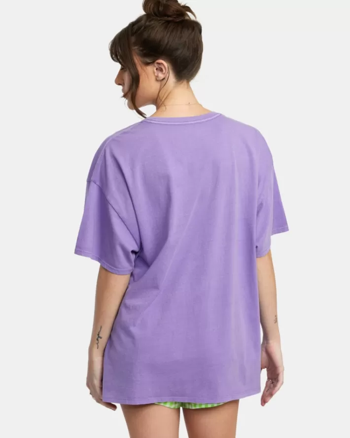 RVCA Camiseta All Net Baggie Feminino | LJWZQO-074<MULHER Camiseta