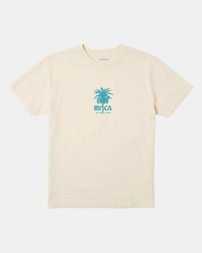 RVCA Camiseta Cell Palm Masculino | QTIVLK-608< Camiseta