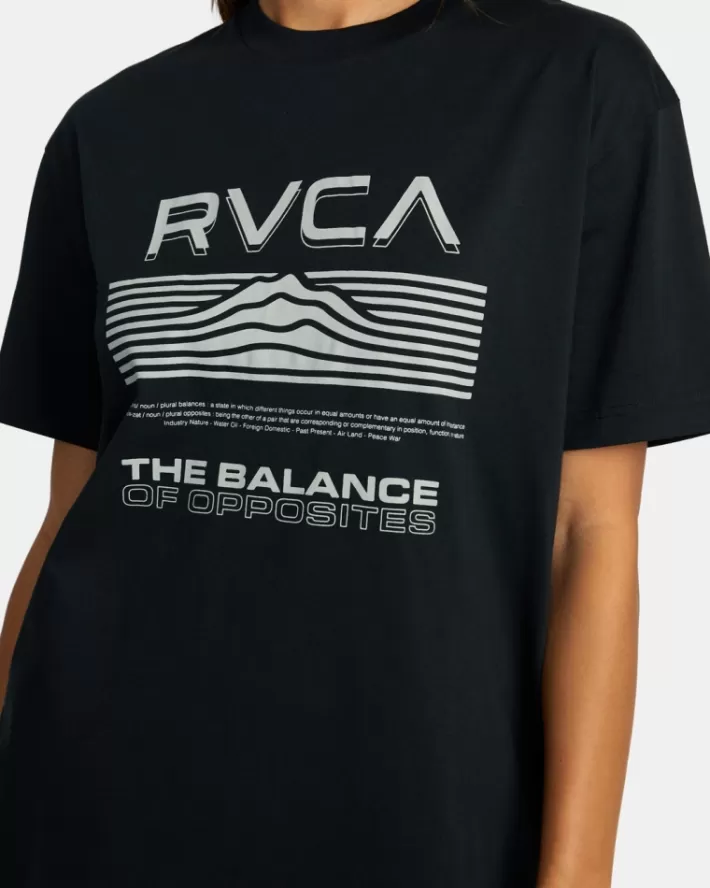 RVCA Camisetas Gráficas Altimeter Feminino | TNZBGI-816<MULHER Camisetas Gráficas