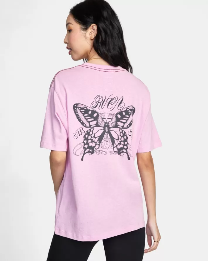 RVCA Camisetas Gráficas As It Comes Feminino | HNPOWG-241<MULHER Camisetas Gráficas