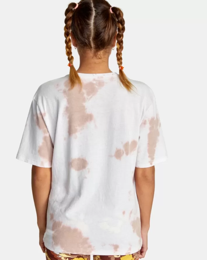 RVCA Camisetas Gráficas Be Kind Feminino | CAKXOP-821<MULHER Camisetas Gráficas