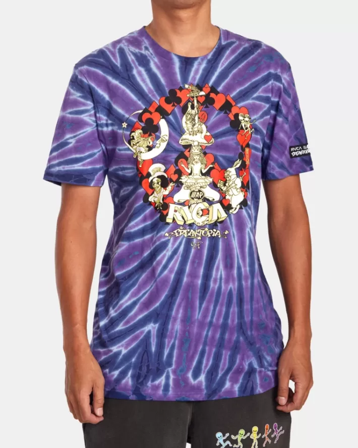 RVCA Camisetas Gráficas Freaktopia Alice Tee Feminino | EKCBFY-817<MULHER Camisetas Gráficas