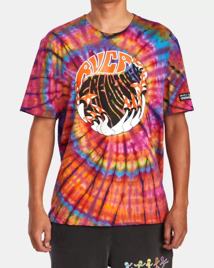 RVCA Camisetas Gráficas Freaktopia Mushroom Tee Feminino | OFMNPH-089<MULHER Camisetas Gráficas