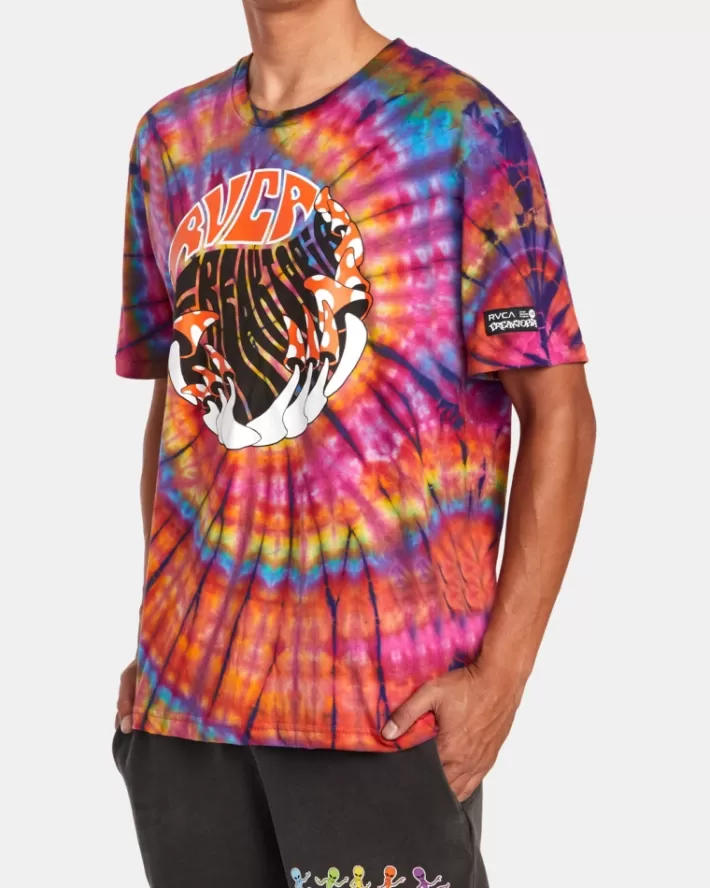 RVCA Camisetas Gráficas Freaktopia Mushroom Tee Feminino | OFMNPH-089<MULHER Camisetas Gráficas