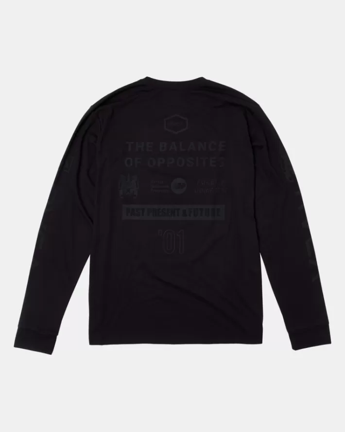 RVCA Camisetas Regata All Brand Long Sleeve Workout Masculino | XLWNRD-439< Camisetas Regata