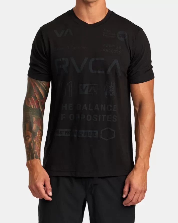 RVCA Camisetas Regata All Brand Sleeve Workout Masculino | BZUOXR-689< Camisetas Regata