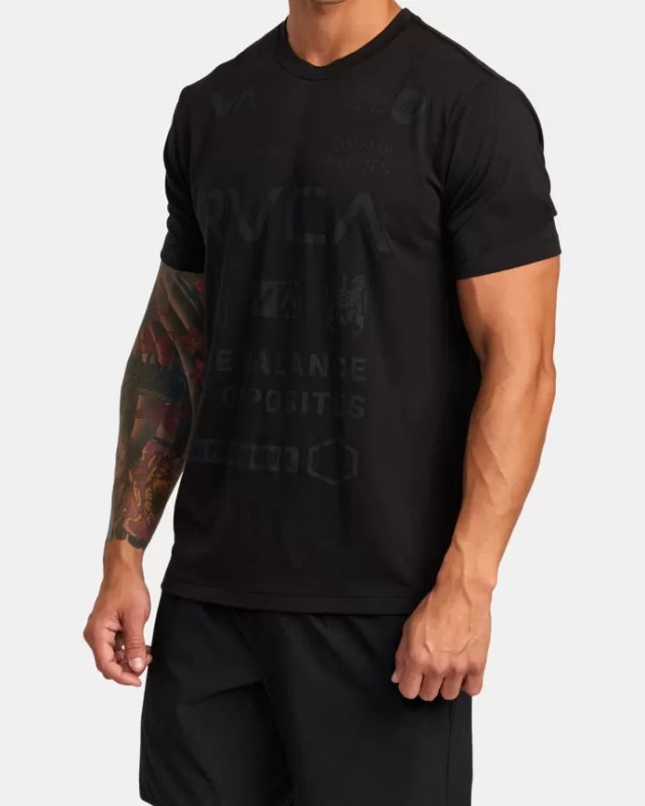 RVCA Camisetas Regata All Brand Sleeve Workout Masculino | BZUOXR-689< Camisetas Regata