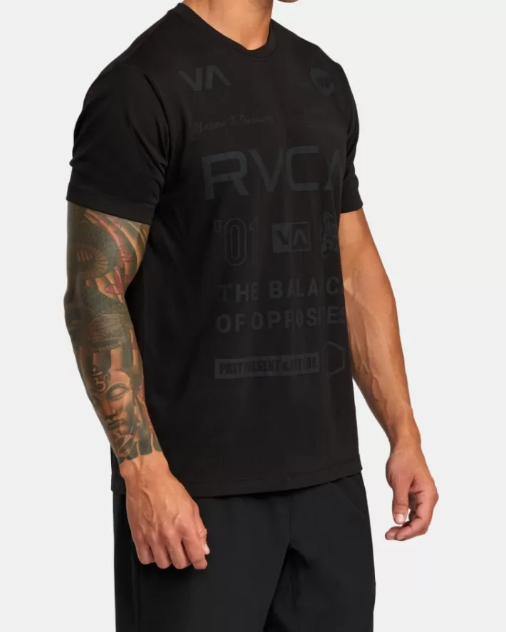 RVCA Camisetas Regata All Brand Sleeve Workout Masculino | BZUOXR-689< Camisetas Regata