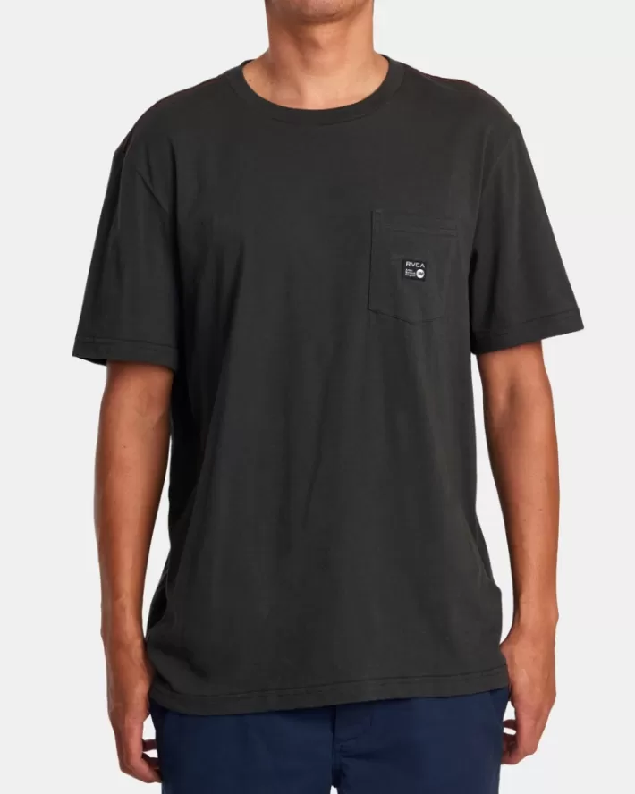 RVCA Camisetas Regata ANP Pocket Tee Masculino | LVPJUN-269< Camisetas Regata