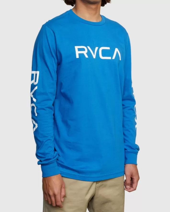 RVCA Camisetas Regata BIG LONG SLEEVE TEE Masculino | GDQACR-368< Camisetas Regata