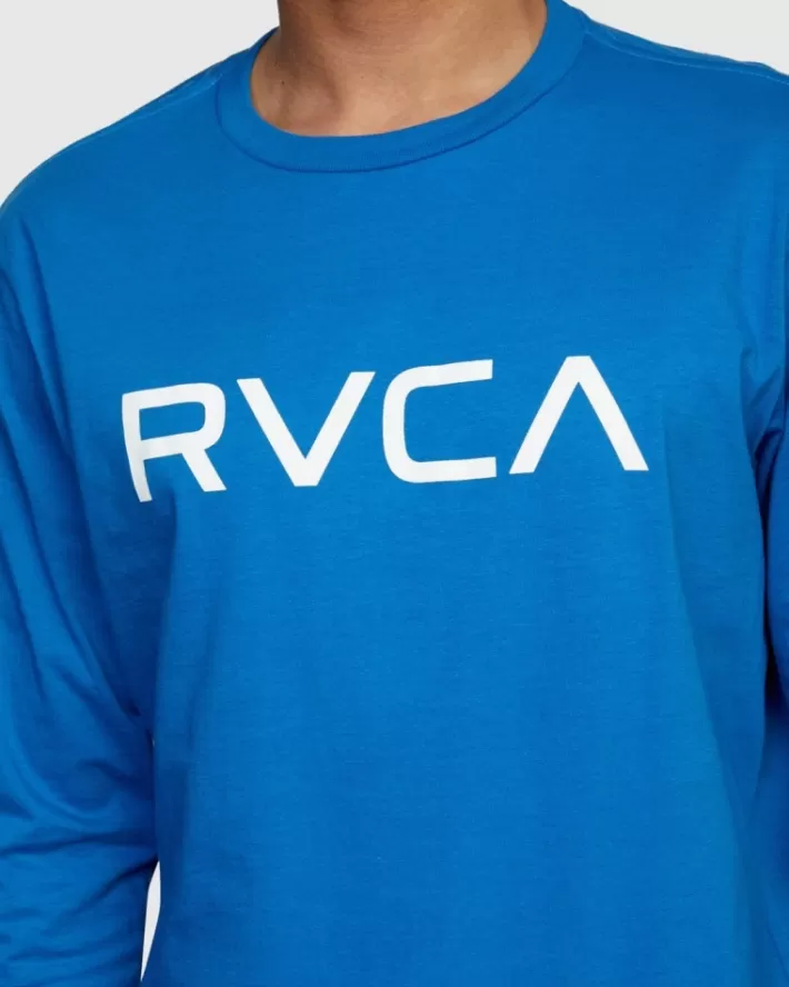 RVCA Camisetas Regata BIG LONG SLEEVE TEE Masculino | GDQACR-368< Camisetas Regata