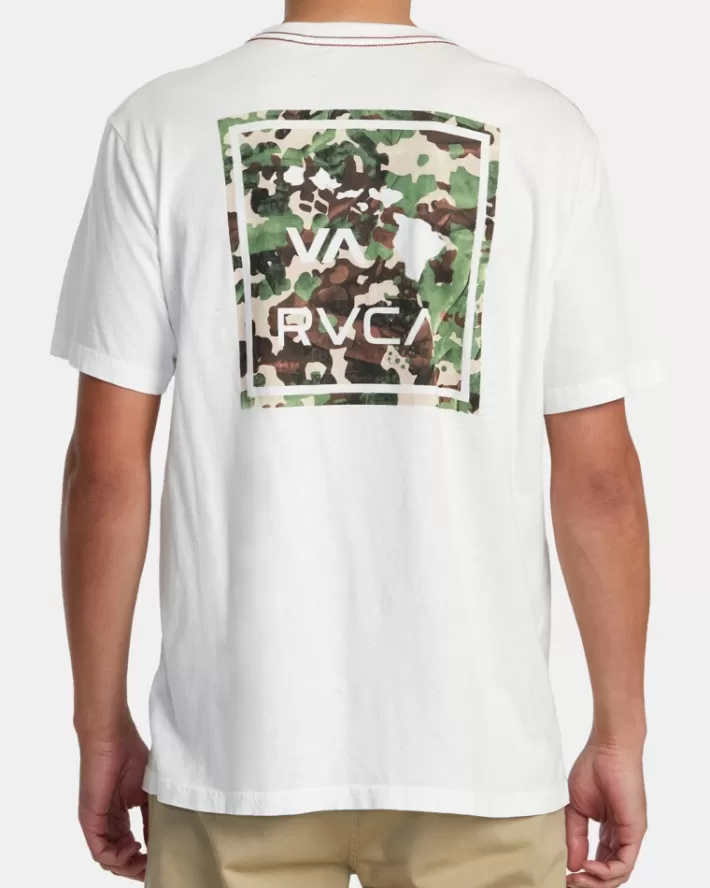 RVCA Camisetas Regata Camo All The Way Tee Masculino | NXKDRF-318< Camisetas Regata