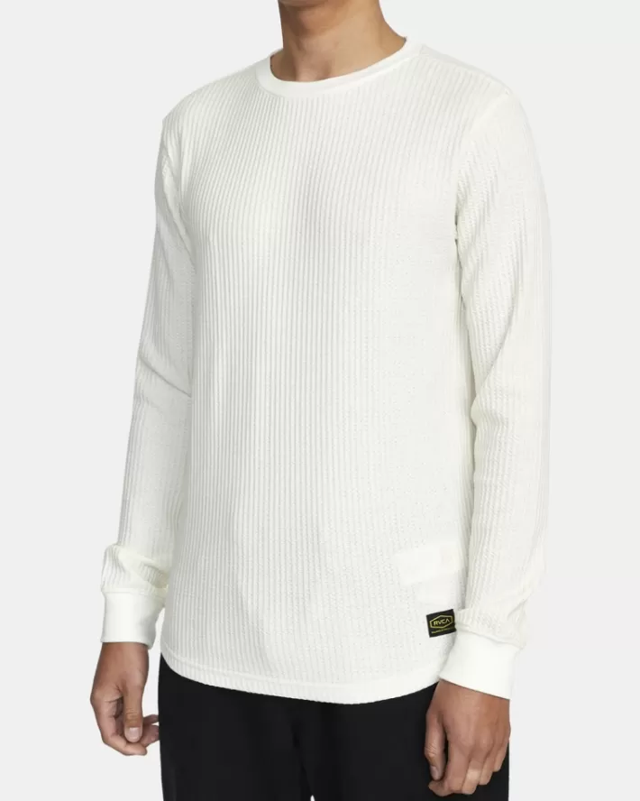 RVCA Camisetas Regata Day Shift Long Sleeve Thermal Masculino | CTADHV-320< Camisetas Regata