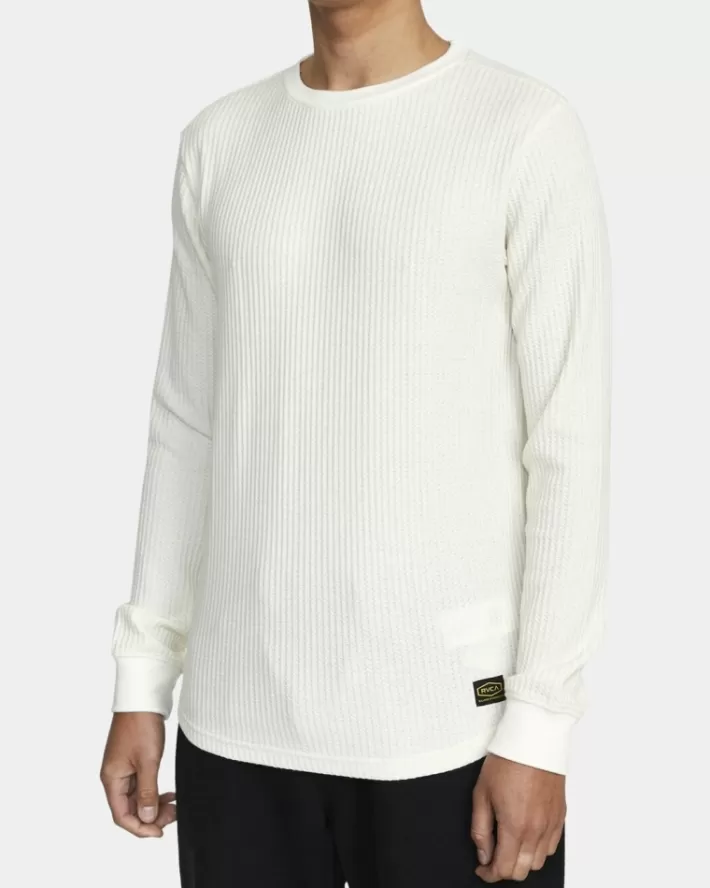RVCA Camisetas Regata Day Shift Long Sleeve Thermal Masculino | CTADHV-320< Camisetas Regata