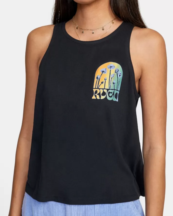 RVCA Camisetas Regata Dream Field Feminino | EJDYVC-902<MULHER Camisetas Regata