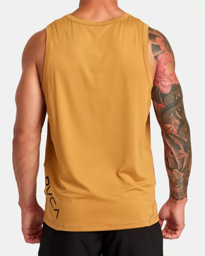 RVCA Camisetas Regata Esportivos Vent Masculino | KMQFZB-089< Camisetas Regata