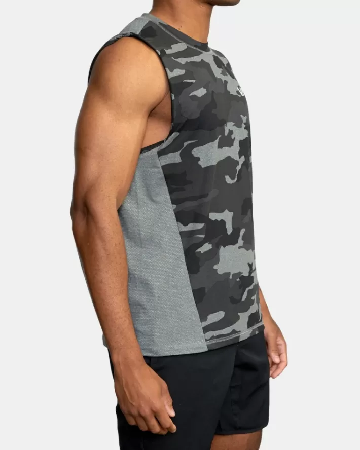 RVCA Camisetas Regata Esportivos Vent Muscle Masculino | MXCLZU-987< Camisetas Regata