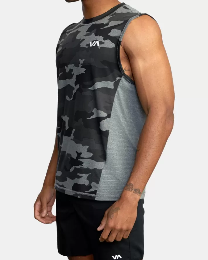 RVCA Camisetas Regata Esportivos Vent Muscle Masculino | MXCLZU-987< Camisetas Regata