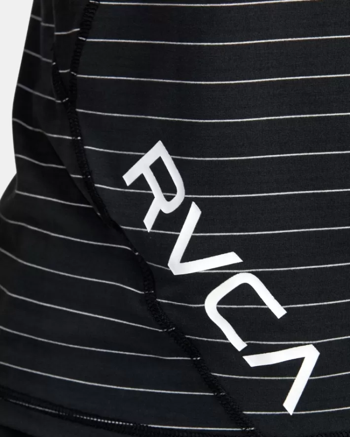 RVCA Camisetas Regata Esportivos Vent Stripe Technical Sleeve Masculino | KGNAUL-806< Camisetas Regata