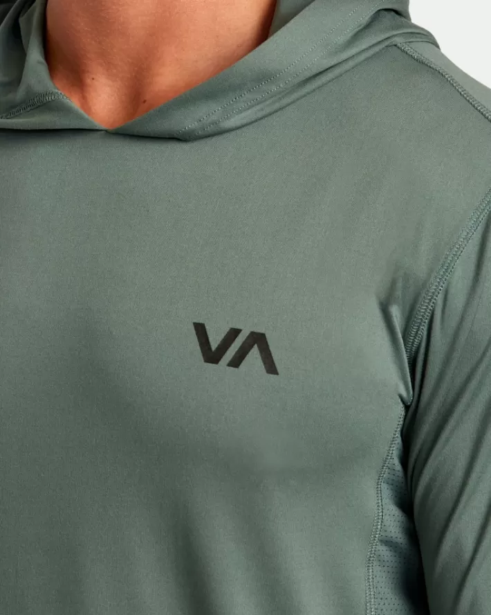 RVCA Camisetas Regata Esportivos Vent Technical Encapuzado Masculino | VFPAUX-583< Camisetas Regata