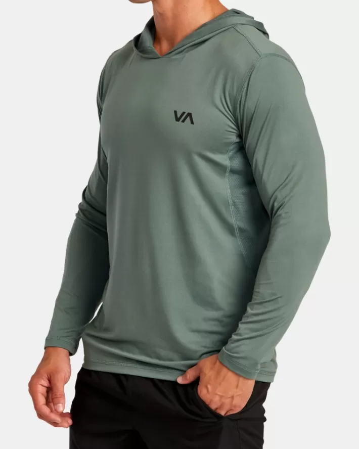 RVCA Camisetas Regata Esportivos Vent Technical Encapuzado Masculino | VFPAUX-583< Camisetas Regata