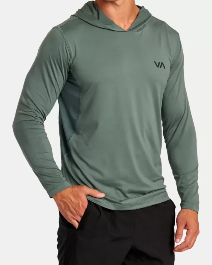 RVCA Camisetas Regata Esportivos Vent Technical Encapuzado Masculino | VFPAUX-583< Camisetas Regata