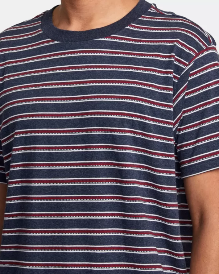RVCA Camisetas Regata Estrada Runner Stripe Sleeve Masculino | QSLPXE-635< Camisetas Regata