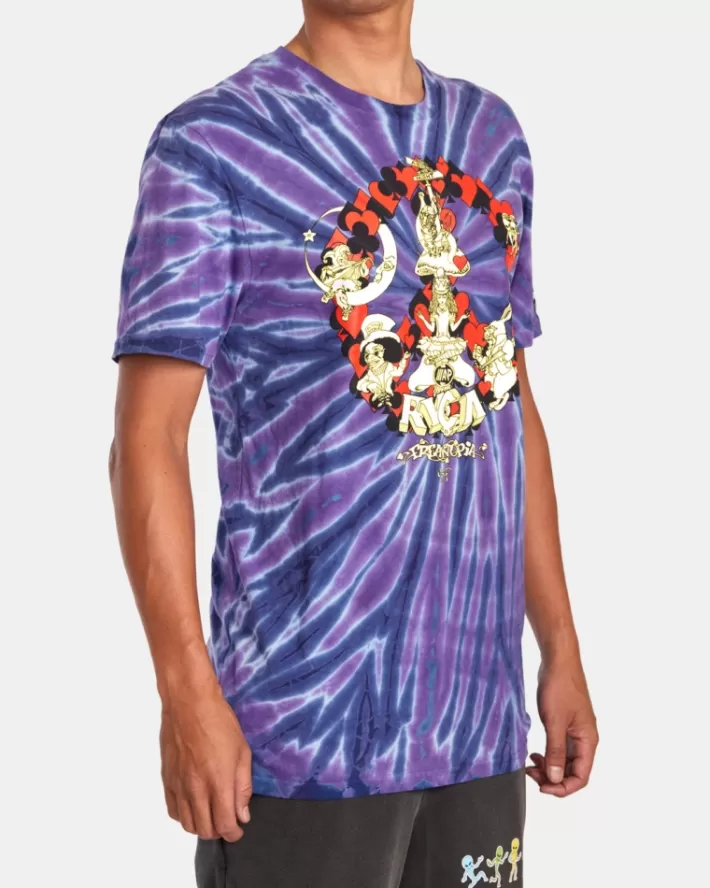 RVCA Camisetas Regata Freaktopia Alice Tee Masculino | MLNEOU-084< Camisetas Regata
