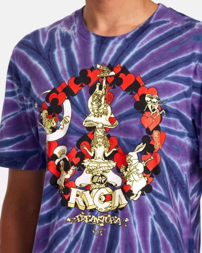 RVCA Camisetas Regata Freaktopia Alice Tee Masculino | MLNEOU-084< Camisetas Regata