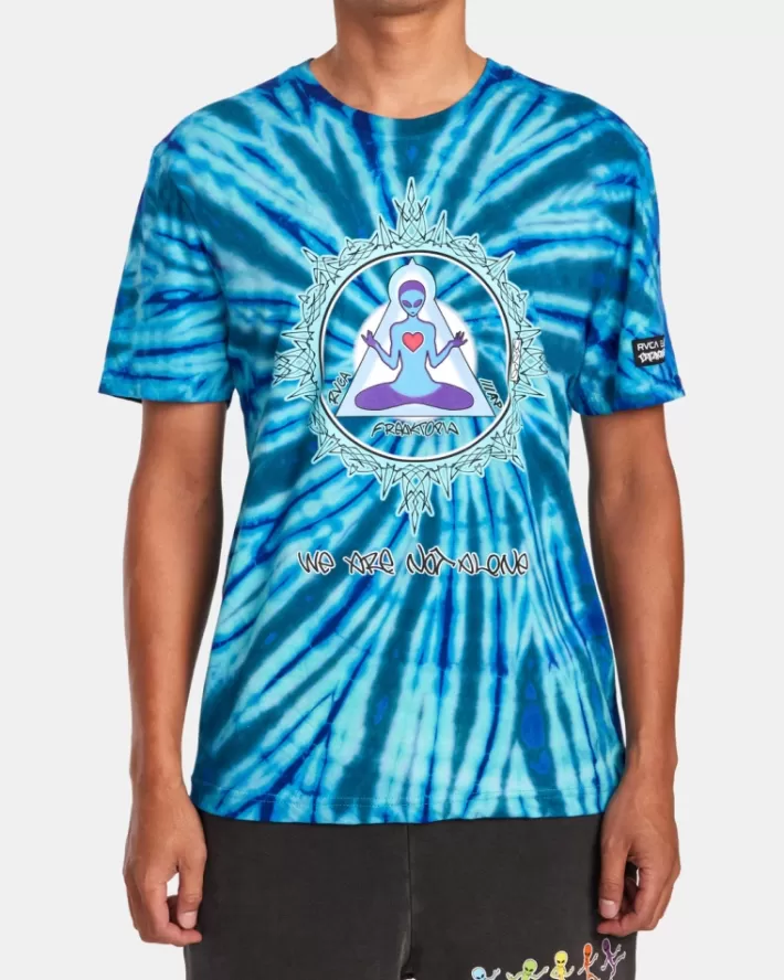 RVCA Camisetas Regata Freaktopia We Are Not Alone Tee Masculino | MGICYT-570< Camisetas Regata