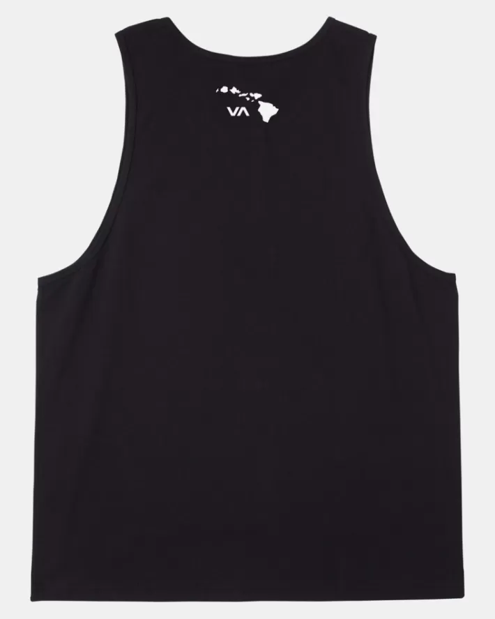 RVCA Camisetas Regata Hawaii Camo Motors Tee Masculino | VHRGTK-170< Camisetas Regata